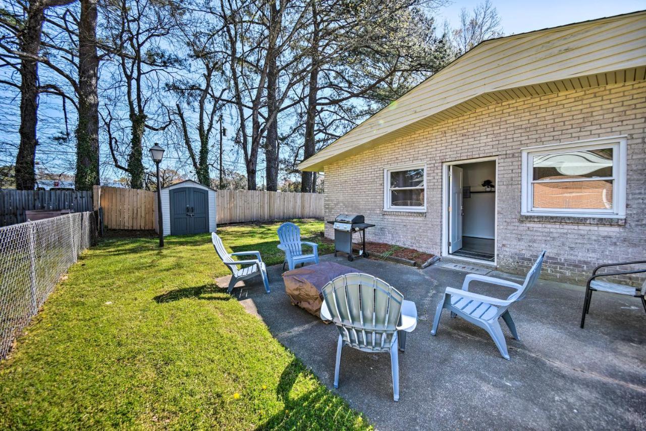 Norfolk Vacation Rental Patio, 3 Mi To Beaches! Eksteriør billede